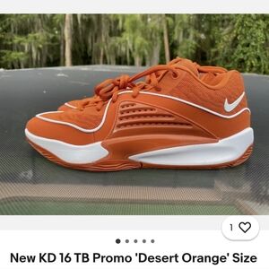 Nike Kids Orange Athletic Shoes